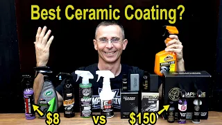 Best Ceramic Coating? $8 vs $120? Let’s Find Out!