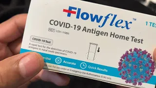 How To Take The FlowFlex Covid Antigen Home Test