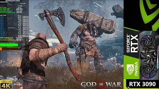 God Of War Ultra Settings Native 4K | RTX 3090 | Ryzen 9 5950X