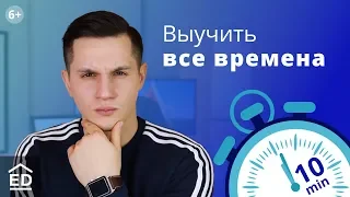 Все времена английского языка за 10 минут! Грамматика английского языка