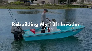 Rebuilding A 1989’ 13ft Invader In 5 mins!