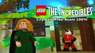 Free-Roam #1 - City Park 100% - LEGO The Incredibles