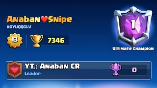 ¡Llego al Top 1 del mundo en Clash Royale vs Pompeyo4!! 😱 +7300 Copas! 🏆 | Clash Royale -Anaban CR