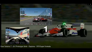 Gran Turismo 7 - Gr.1 Prototype-Serie - Daytona - SF19 Super Formula