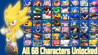 Sonic Dash - Super Sonic Unlocked vs All Bosses Zazz Eggman - All 68 Characters Unlocked Shadow Amy