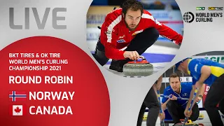 Norway v Canada - Round Robin - World Men's Curling Championship 2021