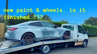 PAINTING A WRECKED 2021 BMW M4 COMPETITION PART 6