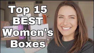 15 BEST SUBSCRIPTION BOXES FOR WOMEN - so many I've never unboxed before!