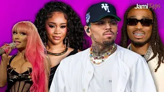 Chris Brown, Quavo, Saweetie, Nicki Minaj's FTCU Remix