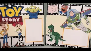 2 Page 12x12 Scrapbook Layout Toy Story