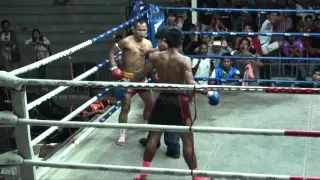 Talayhod (Kru Nong) TigerMuayThai vs Linglom Tor Chalermchai @ Suwit Stadium 4/12/15