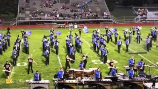 Portage Central Marching Band performs "Smooth Criminal" by Michael Jackson