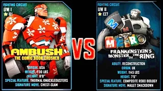 REAL STEEL WRB FINAL Ambush VS METRO (CHAMPION) New Robots UPDATE (Живая Сталь)