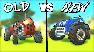 We Compared OLD vs NEW Workshop Creations in Scrap Mechanic!