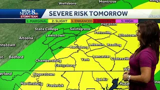 Heat and humidity building; Chance for storms in south-central Pennsylvania