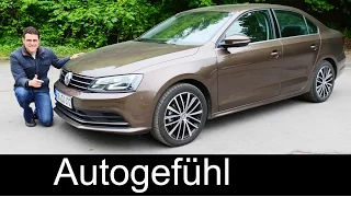 2015/2016 Volkswagen Jetta Facelift FULL REVIEW test driven Vento Sagitar Lavida - Autogefühl