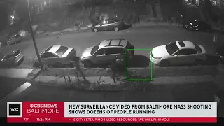 Shocking video shows moment during South Baltimore mass shooting that killed two, injured 15 minors