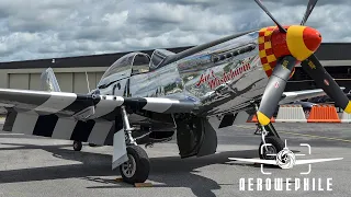 P-51D Mustang Ain’t Misbehavin‘ Start Up - Take Off - Flyby