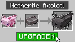 Minecraft, aber ich kann CUSTOM AXOLOTLS kombinieren... (XXL CHALLENGE)