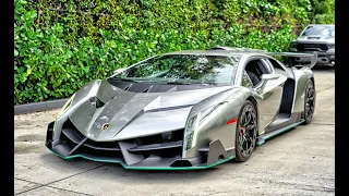 LAMBORGHINI VENENO - 750 HP LAMBO KING - Driving - SOUND - Delivery to Lamborghini Miami