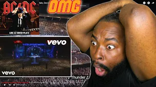 AC/DC - Thunderstruck ( Live At River Plate ) REACTION | RAP FAN Reacts |