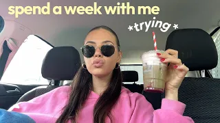 vlog: trying *and lowkey failing* to get back into a healthy routine
