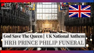 God Save The Queen - Prince Philip's funeral (17 April 2021) with subtitles