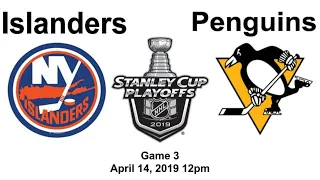 New York Islanders vs Pittsburgh Penguins Game 3 Live Reaction + Chat