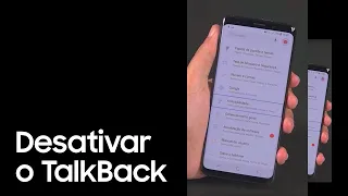 Samsung | Smartphone | Desativar o TalkBack