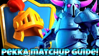 7000🏆MATCHUP GUIDE PEKKA BRIDGE SPAM CLASH ROYALE