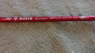MUSEN 2219 ALUMINUM ARROW 300 SPINE REVIEW!!! GET THEM ON AMAZON OR EBAY