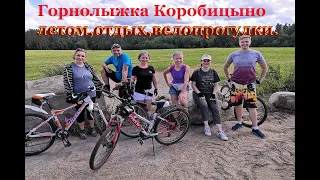 Коробицыно,где покататься на велосипеде,веломаршрут,ленинградская область,оз.Мичуринское.