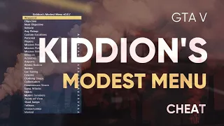 GTA 5 MOD MENU | KIDDIONS MOD MENU | FREE DOWNLOAD | PC 2022