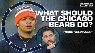 What will the Chicago Bears do? 👀 Tannebaum says trade Justin Fields as QUICKLY AS POSSIBLE | Get Up