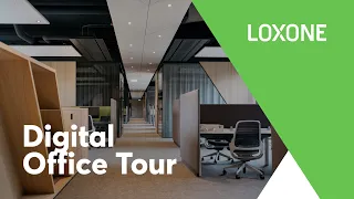 The intelligent office of the 21st century I Loxone Digital Experience Tour [HD]