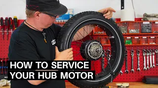 How to Open an Ebike Hub Motor