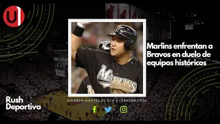 Marlins enfrentan a Bravos en duelo de equipos históricos