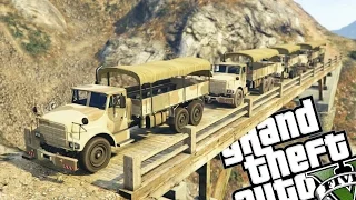 GTA V ONLINE | ROLEZINHO | COMBOIO NO MONTE CHILIAD COM CAMINHÃO DO EXERCITO, SERÁ QUE SOBE?