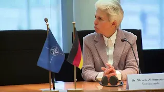 NATO Secretary General met with German Defence Committee Chairwoman in Berlin