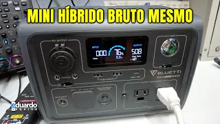 MINI Inversor HÍBRIDO com Bateria LifePO4 - Power Station Bluetti EB3A