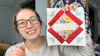 2023 Scrappy Sampler- Block 50- signature quilt block tutorial