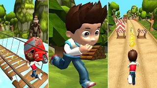 Paw Patrol Ryder Escape - Run of Paw Patrol Throught The Angry Jungle #2