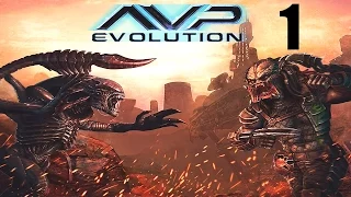 Alien Vs. Predator: Evolution (iOS) - Walkthrough Part 1 - Alien Missions 1-3