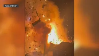 House explodes in Arlington, Virginia as police serve search warrant