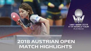 Ando Minami vs Zhang Qiang | 2018 ITTF Austrian Open Highlights (Pre)