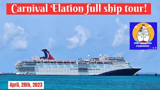 The Carnival Elation full ship tour! Everything you need to see on this ship is here! Enjoy..