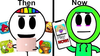 Mobile Games Then Vs Now...