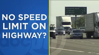 New bill could eliminate speed limit on I-5, Hwy 99