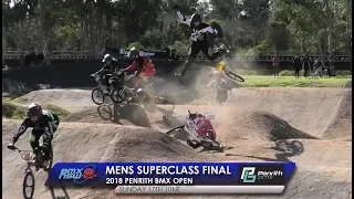 Superclass Men Final - 2018 Penrith BMX Open