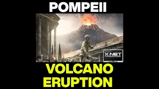 The Pompeii Volcano Eruption 79 A.D. #shorts